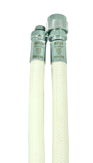 MIFLEX Xtreme braided WHITE Jacket hoses